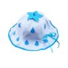 Cute Strawberry Kids Girls Hats Sun Cap for 0-1 Year,Blue