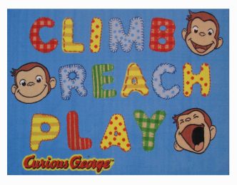 George Climb, Reach,Play 51"x78"
