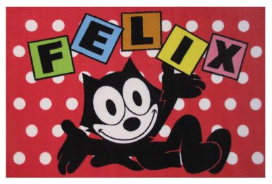 Felix Dots Red 39" x 58"