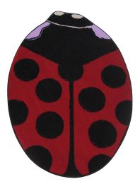 Red Lady Bug A 35"X39"