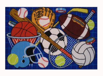 Let's Play-Blue 19"x29"