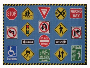 Traffic Signs 19"x29"