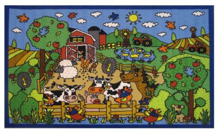 Happy Farm 39" x 58"