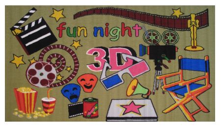 Movie Time 39" x 58"