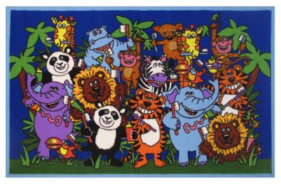 Brushing Time 39"x58"