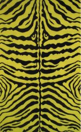 Zebra Skin-Yellow 19" x 29"