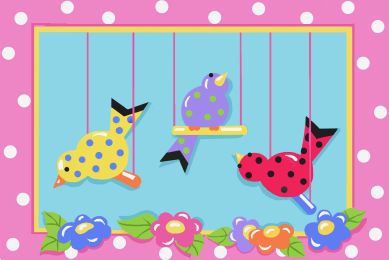 Swingin' Chicks 39"x58"