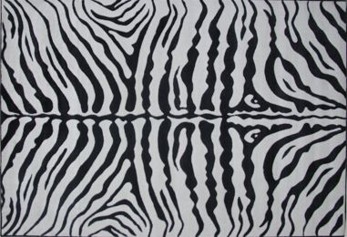 Zebra Skin 31"X47"