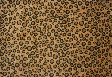 Leopard Skin 5'x7'3"