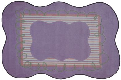 Girls Scalloped 39"x58"