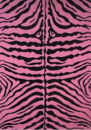 Zebra Skin-Pink 51" x 78"