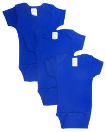Bambini Blue Bodysuit Onezies (Pack of 3) (Color: Blue, size: large)