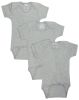 Bambini Grey Bodysuit Onezies (Pack of 3)
