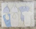 Bambini 6 Pc Layette Baby Clothes Set