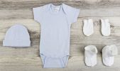Bambini 5 Pc Layette Baby Clothes Set
