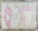 Bambini 6 Pc Layette Baby Clothes Set