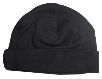 Black Baby Cap (Color: Black, size: One Size)