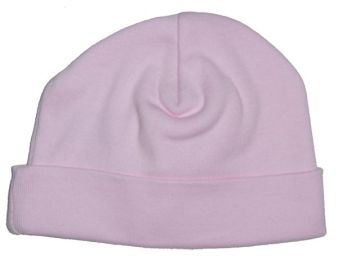 Pink Baby Cap (Color: Pink, size: One Size)