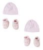 Preemie Cap and Bootie - 4 Pc Set