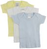 Bambini Boys Pastel Variety Short Sleeve Lap T-shirts - 3 Pack