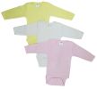 Bambini Boys' Pastel Long Sleeve Onezie