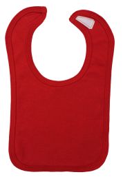 Red Interlock Bib (Color: Red, size: One Size)