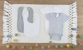 Bambini 4 Pc Layette Baby Clothes Set