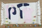 Bambini 6 Pc Layette Baby Clothes Set