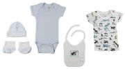 5-Piece Pastel Interlock Hanging Gift Set