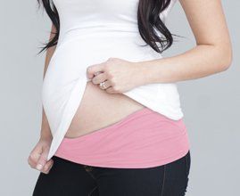 Pink Maternity Band (Options: Large)