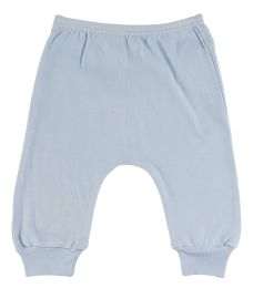 Infant Blue Jogger Pants (Color: White, size: large)