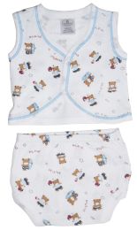 Bambini Diaper Shirt & Panty (Color: Print, size: small)