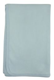 Bambini Blue Receiving Blanket (Color: Blue, size: 30x40)