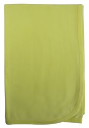 Bambini Yellow Receiving Blanket (Color: Yellow, size: 30x40)