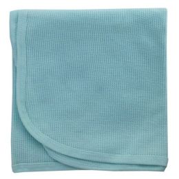Bambini Mint Thermal Receiving Blanket (Color: Mint, size: 30x40)
