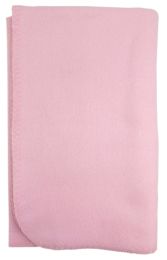 Bambini Blank Pink Polarfleece Blanket (Color: Pink, size: 30x40)
