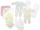 Bambini Newborn Baby Girls 12 Pc Layette Baby Shower Gift Set