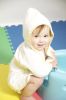 Bambini Neutral Newborn Baby 3 Pc Layette Set (Gown, Robe, Hooded Towel)