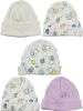 Bambini Girls Baby Cap (Pack of 5)
